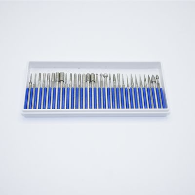 30 বিভিন্ন আকার উচ্চ নির্ভুলতা উচ্চ কঠোরতা কার্বাইড ঘূর্ণন Burr টংস্টেন কার্বাইড Burr সেট