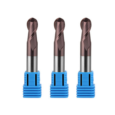 সিএনসি টংস্টেন কার্বাইড এন্ড মিল 2 মিমি 12 মিমি 6 মিমি 200 মিমি 6 বলনোজ বল নাক মিলিং কাটার