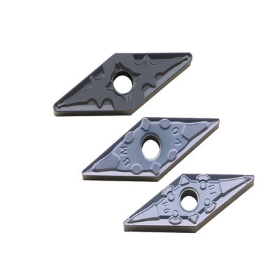 ইস্পাত মেশিনের জন্য দ্রুত কাটিয়া VNMG1604 CNC বাহ্যিক টার্নিং কার্বাইড সন্নিবেশ