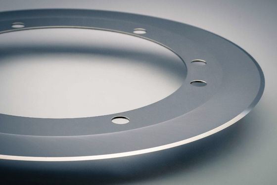 টংস্টেন ঢেউতোলা কার্বাইড বৃত্তাকার স্লিটার ছুরি দিয়া 220 মিমি 230 মিমি