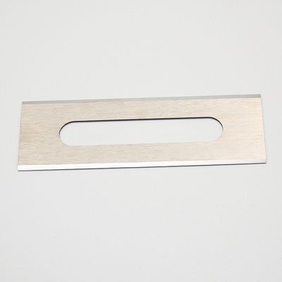 কাস্টম সিমেন্টেড টাংস্টেন কার্বাইড অ্যালাে রাসায়নিক ফাইবার স্লটিং পজিশনিং ব্লেড ফ্যাব্রিক ফিল্ম স্লিটিং শিল্প মেশিন ছুরি