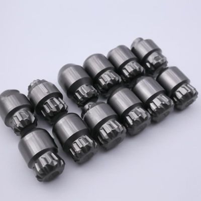 তেল খনির ড্রিলিং বিটগুলির জন্য সেরেটেড বোতাম দাঁত টাংস্টেন কার্বাইড পরিধানের অংশ