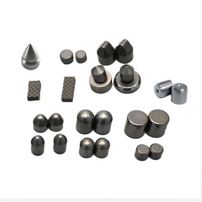 Custom Size Glossy Surface Tungsten Carbide Buttons for Petroleum Drilling Made from 100% Pure Tungsten Carbide Powder