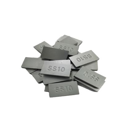 Customized Size 100% Virgin Tungsten Carbide Brazed Tips for Stone Cutting Blade with Electric Power Source
