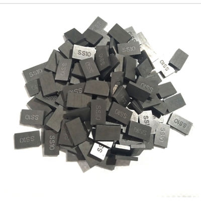 Customized Size 100% Virgin Tungsten Carbide Brazed Tips for Stone Cutting Blade with Electric Power Source