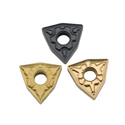 ইলেকট্রনিক্স শিল্পে যথার্থ মেশিনিংয়ের জন্য পিভিডি লেপ সহ উচ্চ কার্যকারিতা WNMG সিএনসি সন্নিবেশ