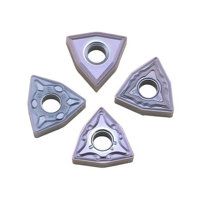 ইলেকট্রনিক্স শিল্পে যথার্থ মেশিনিংয়ের জন্য পিভিডি লেপ সহ উচ্চ কার্যকারিতা WNMG সিএনসি সন্নিবেশ