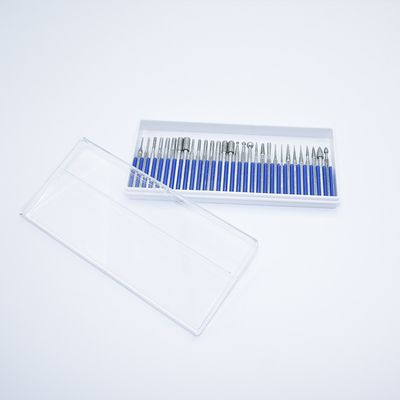 30 বিভিন্ন আকার উচ্চ নির্ভুলতা উচ্চ কঠোরতা কার্বাইড ঘূর্ণন Burr টংস্টেন কার্বাইড Burr সেট