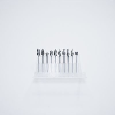 এন টাইপ ইনভার্টেড শঙ্কু উচ্চ নির্ভুলতা কার্বাইড রোটারি Burr ধাতু যন্ত্রপাতি জন্য