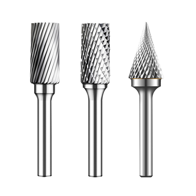 একক এবং ডাবল দাঁত সেট টাইপ টংস্টেন কার্বাইড Burr Deburring