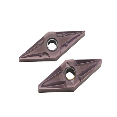 ইস্পাত মেশিনের জন্য দ্রুত কাটিয়া VNMG1604 CNC বাহ্যিক টার্নিং কার্বাইড সন্নিবেশ